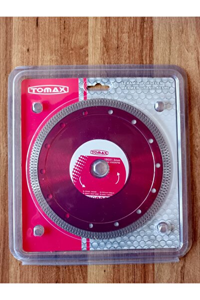 Tomax Hassas Seramik Fayans Kesici 180x1,3mm, İnce Kesim İçin Uygun