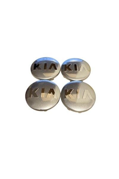 OEM Set 4 jante din aliaj, capac 58mm, Kia, argintiu