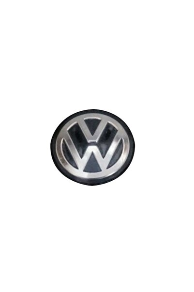 VW Emblemă cheie neagră diametru 14 mm