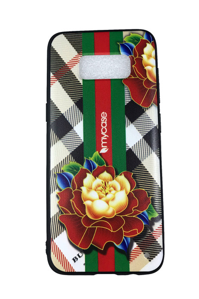 OEM Carcasă compatibilă cu Samsung S8, TPU și silicon, design floral, multico...