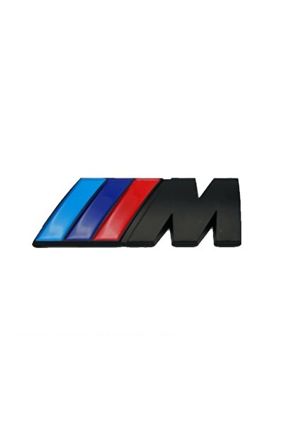 BMW M Power Rear Trunk Badge BMW, Matte Black