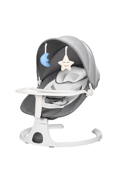 OEM Electric Baby Swing with 5 speeds, Bluetooth, 8 melodies, 12kg capacity