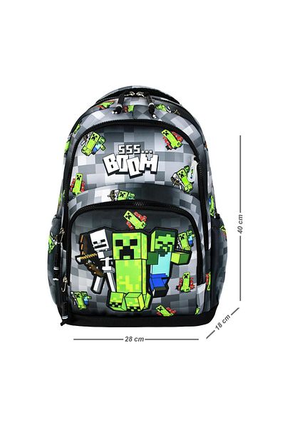 YİGİT BUTİK Character Patterned Triple Boy's Primary School School Bag Set