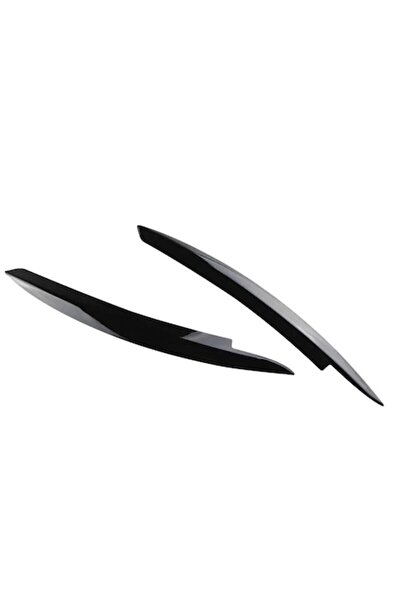 MAF Pleoape faruri compatibile cu Volkswagen Golf 7 MK7 MK7.5, negru lucios