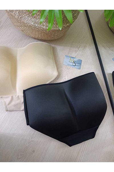 MODASFORM Butt Padded Corset Pop up Corset Hip Shaper Padded Panty