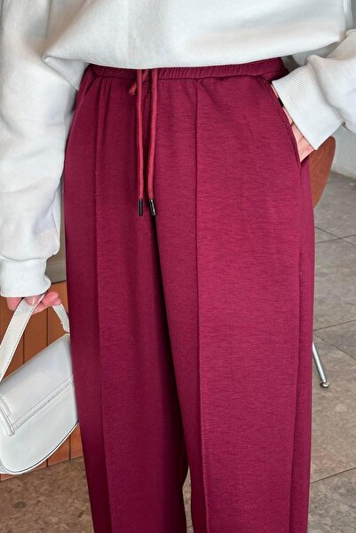 lamelif Φούτερ Shalwar Balloon Model Claret Red