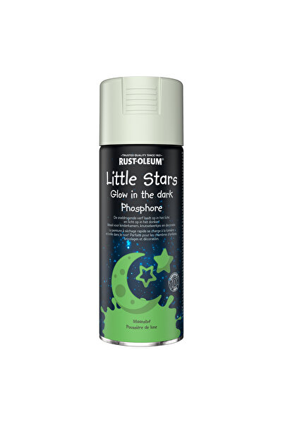 OEM Vopsea Glow In The Dark, Rust-Oleum, Little Stars, Moon Dust, Verde, 400 ml