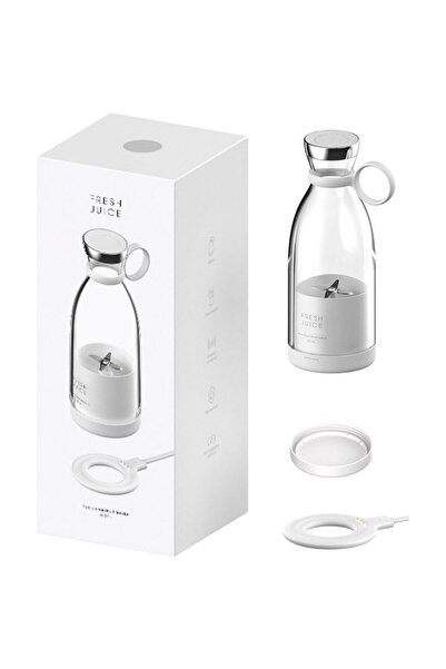 OEM Blender electric portabil cu storcător, wireless, 350 ml