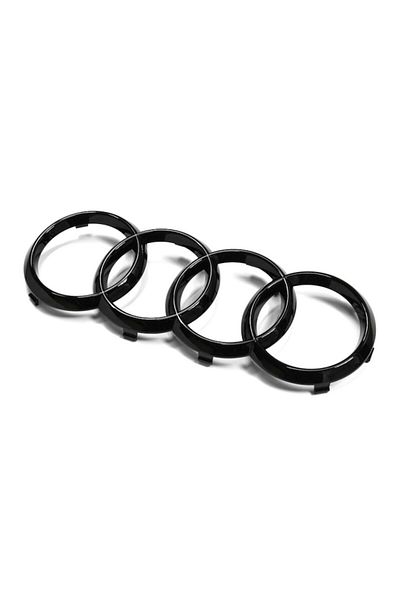 OEM Audi Black Emblem Front