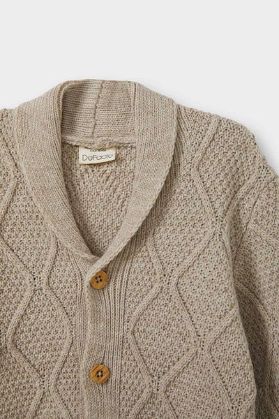 DeFacto Baby Boy Buttoned Cardigan F2332A525Au