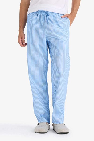 DeFacto Long Length Poplin Pajama Bottoms with 2 Pockets F8366Ax25Hs