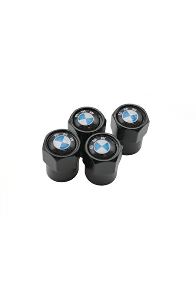 BMW Set 4 Capacele Negre Ventil Valva Roata compatibil