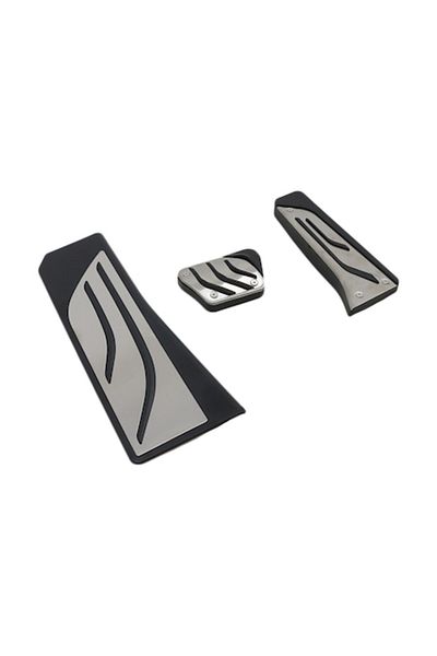KITT Ornamente Pedale compatibil cu BMW Seria 5 F10, Seria 6 F13, X3 F25, X4 F26 Automatic