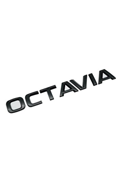 MAF Έμβλημα Octavia για Skoda, μαύρο