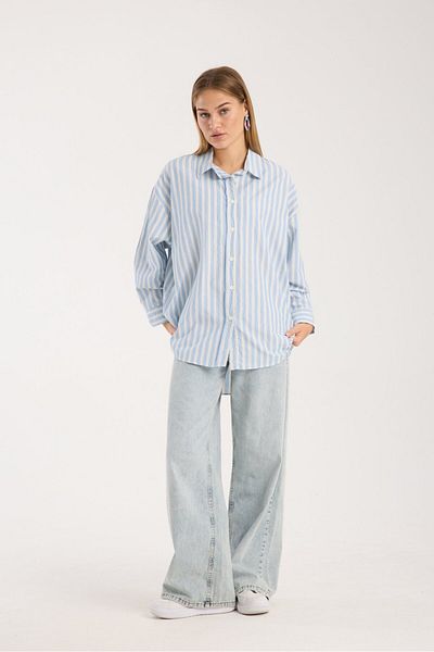 Reji Striped Loose Oversize Shirt