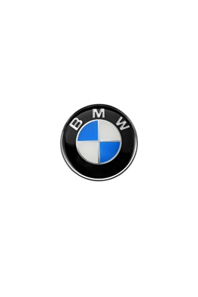 BMW Emblemă cheie, alb/albastru, compatibilă cu seria E, 11 mm