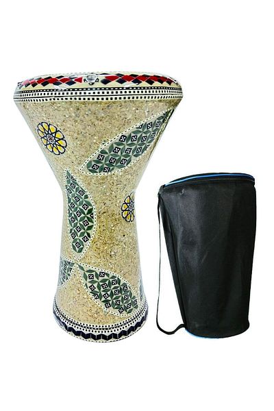 KARAZ MUSIC Authentic Egyptian Shell Drum with Bag