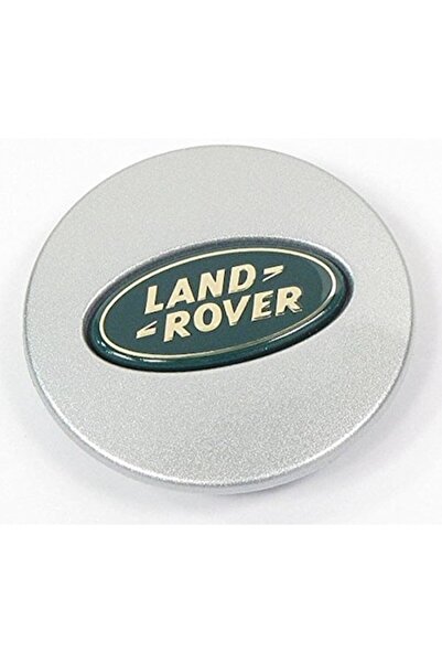 Land Rover Set 4 caps Land Rover, 63mm silver-green for alloy wheels