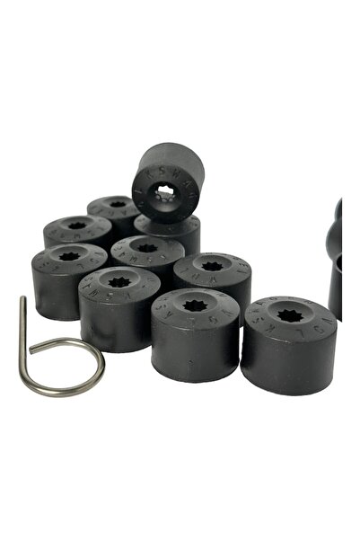 Volkswagen Set 20 Bolt Caps 17mm for Wheels
