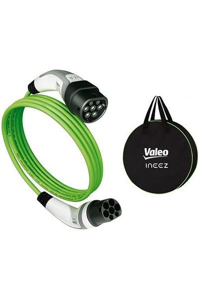 VALEO INEEZ 652104 electric car charging cable, type 2, 11 kW, 5 meters, with bag