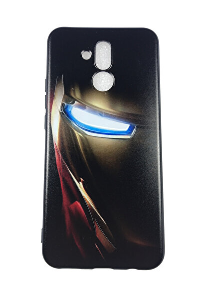 OEM Carcasă compatibilă cu Huawei Mate20 Lite, silicon în relief, Iron Man