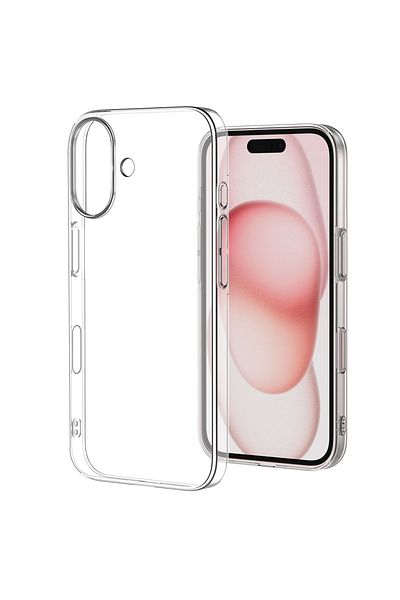 zore iPhone 17 Case Droga Cover - Transparent
