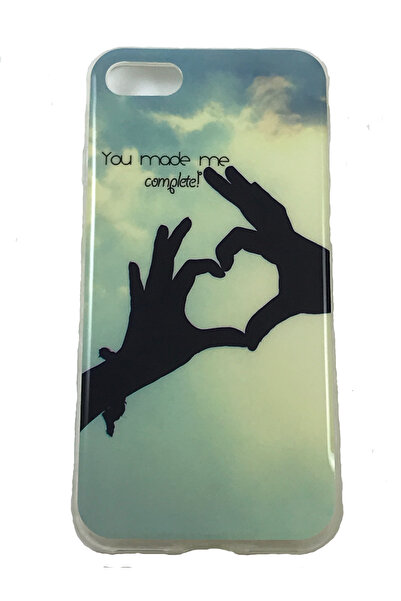 OEM Carcasă compatibilă cu iPhone 7 Plus, husă din silicon, cu model, dragoste