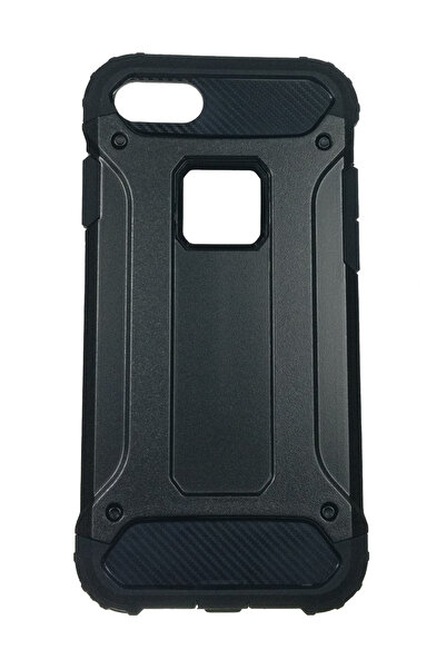 OEM Carcasă de protecție compatibilă cu iPhone 7, silicon cu policarbonat, An...