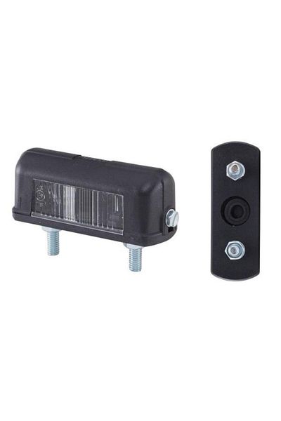 Hella License plate light 2KA 357 014-001, dimensions 81 x 32 mm, C5W bulb, voltage