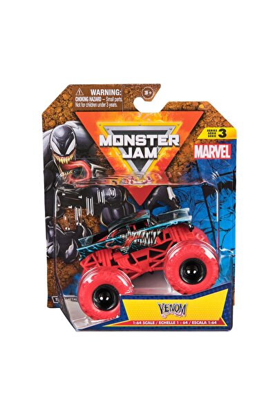 Spin Masters Monster Jam Marvel Camion Gigant Venom Scara 1 La 64