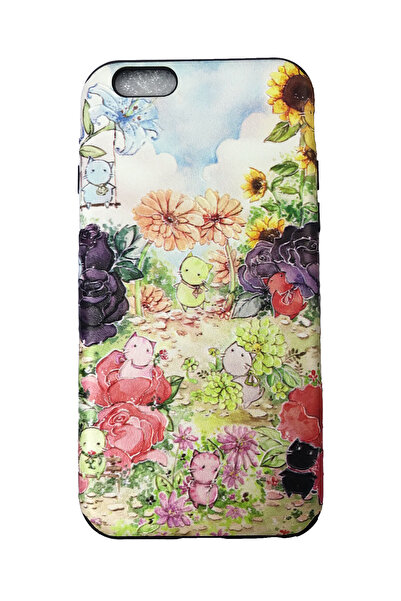 OEM Carcasă compatibilă cu iPhone 6, Husă din silicon cu relief, Grădină, Mul...
