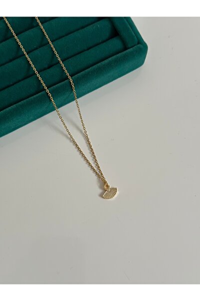 MİOSA Mini Yelpaze Çelik Kolye