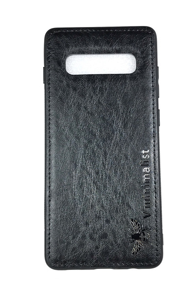 OEM Θήκη συμβατή με Samsung Galaxy S10, θήκη από PVC απομίμηση δέρματος, μινι...