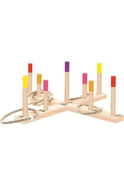 Eldenör Playwood Wooden Ring Toss Game 352