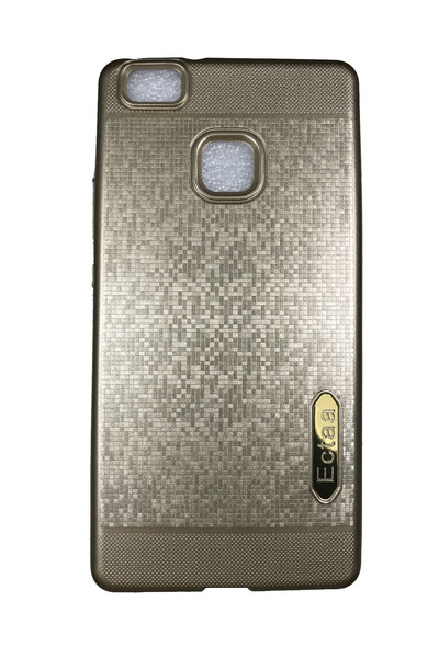 OEM Carcasă compatibilă cu Huawei P9 Lite, carcasă din silicon Mosaic, aurie