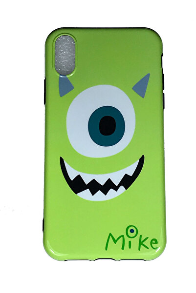 OEM Θήκη συμβατή με iPhone XS Max Γυαλιστερή θήκη από σιλικόνη, Green Monster...