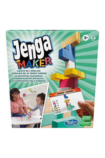 Hasbro Jenga Creator – Skill, Building and Family and Friends Game