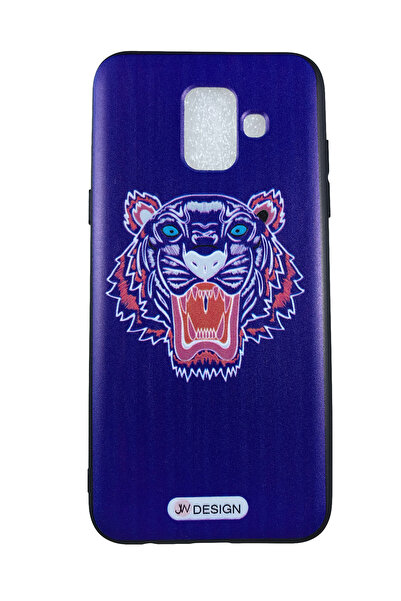 OEM Carcasă compatibilă cu Samsung A6-2018, silicon în relief, design tigru, ...