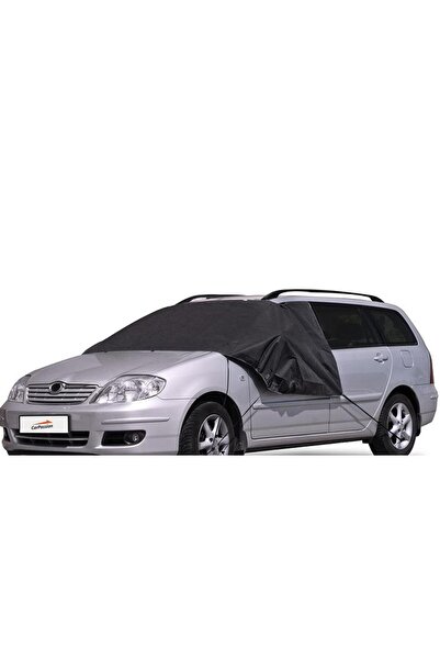 CarPassion Parasolar termoizolant pentru parbriz, negru, 145/165 x 110 cm, ac...