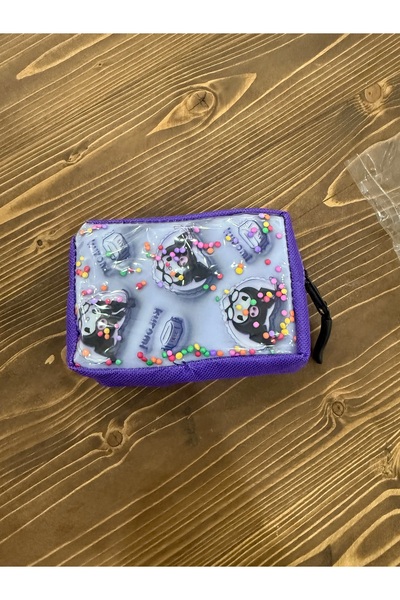SÜSLÜTASARIM Çocuk cüzdanı (kuromi)1 adet