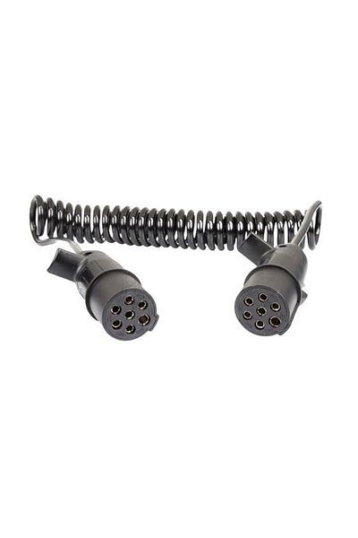 MVM Spiral electrical cable ECC000, model N, large size, black color