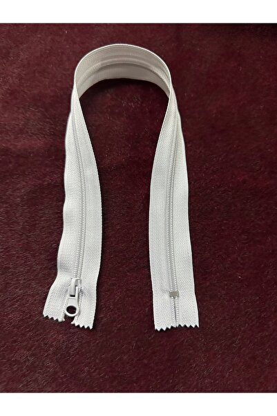 e tuhafiye 1 fermoar gri deschis, cu fund neînchis, T10 (48 cm)