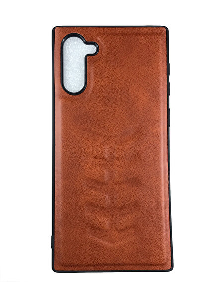 OEM Carcasă compatibilă cu Samsung Galaxy Note 10, silicon și imitație de pie...