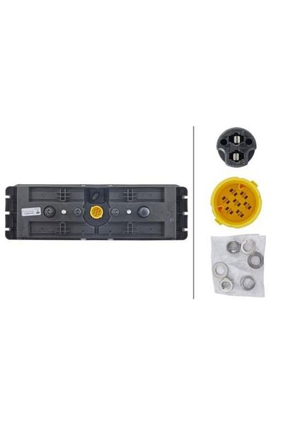 Hella Multifunctional rear signal lamp 2VP 340 961-511, LED, 24V, 450x138 mm, PY21W, P21W,