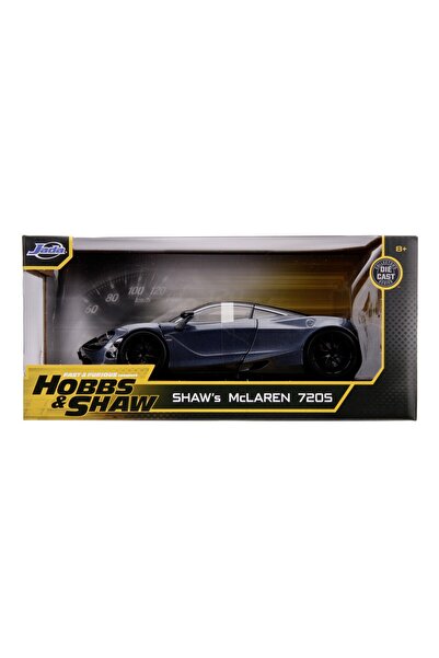 Simba Jada Fast And Furious Masinuta Metalica Shaw S Mclaren 720S Scara 1:24