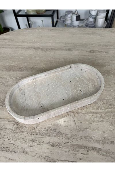 7SEPCOLLECTİON Travertine Presentation Tray