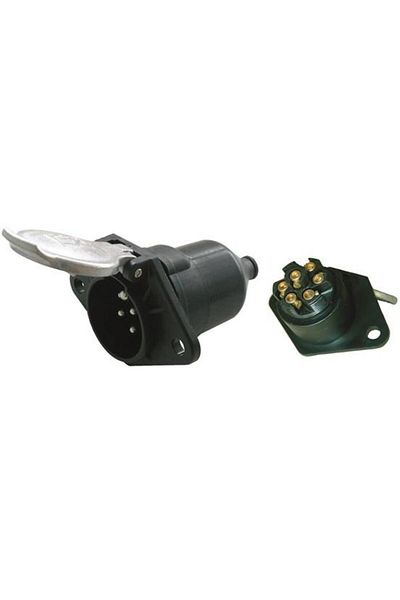 VİGNAL 7-pin car socket 611500, 24V, type N, plastic