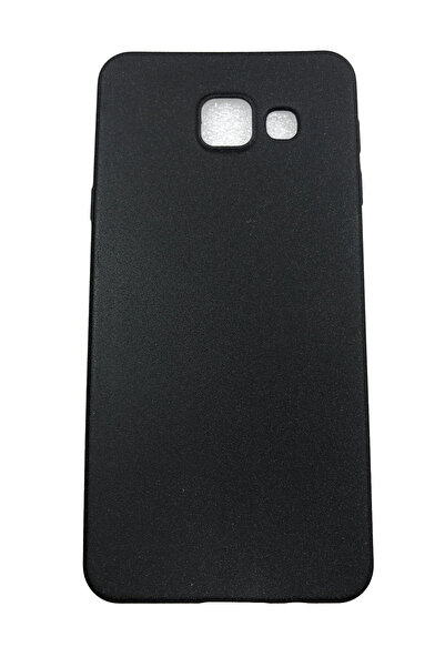 OEM Carcasă compatibilă cu Samsung A310 / A3-2016, silicon, textură nisip, negru