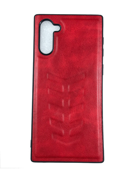 OEM Carcasă compatibilă cu Samsung Galaxy Note 10, silicon și imitație de pie...