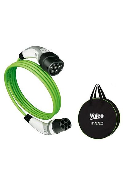 VALEO Electric car charging cable INEEZ 652105, type 2, 22 kW, 32A, length 5 meters